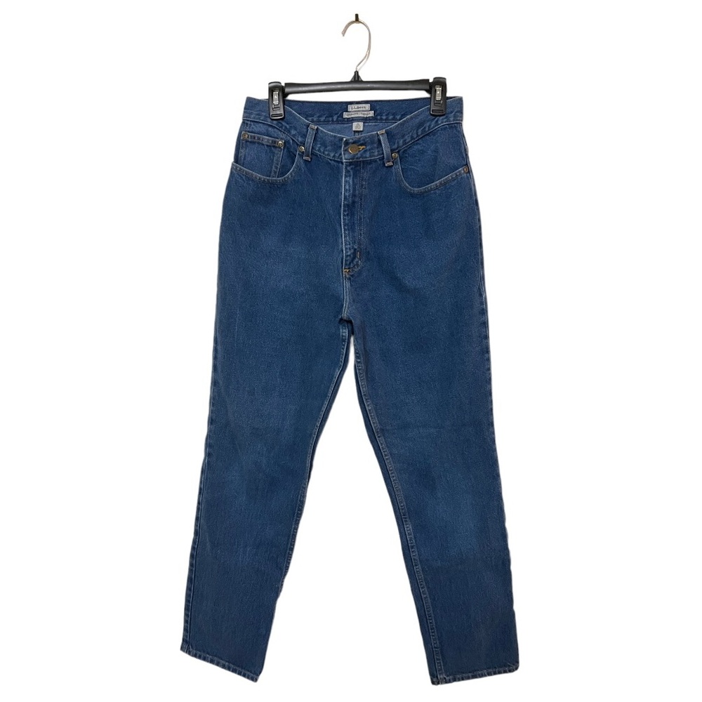 L.L.BEAN WOMEN’S ORIGINAL FIT RELAXED JEANS SIZE 12 TALL